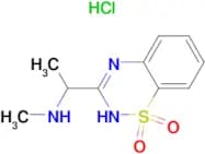 3-(1-(METHYLAMINO)ETHYL)-4H-BENZO[E][1,2,4]THIADIAZINE 1,1-DIOXIDE HCL
