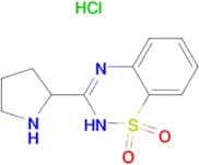 3-(PYRROLIDIN-2-YL)-4H-BENZO[E][1,2,4]THIADIAZINE 1,1-DIOXIDE HCL