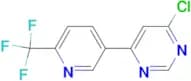 4-CHLORO-6-(6-(TRIFLUOROMETHYL)PYRIDIN-3-YL)PYRIMIDINE
