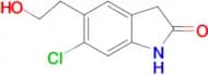 6-CHLORO-5-(2-HYDROXYETHYL)INDOLIN-2-ONE