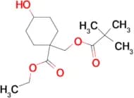 ETHYL 4-HYDROXY-1-((PIVALOYLOXY)METHYL)CYCLOHEXANECARBOXYLATE