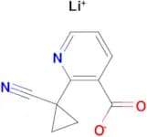 LITHIUM 2-(1-CYANOCYCLOPROPYL)NICOTINATE