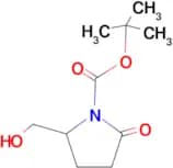 TERT-BUTYL 2-(HYDROXYMETHYL)-5-OXOPYRROLIDINE-1-CARBOXYLATE