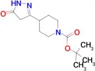 TERT-BUTYL 4-(5-OXO-4,5-DIHYDRO-1H-PYRAZOL-3-YL)PIPERIDINE-1-CARBOXYLATE