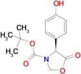 (S)-4-(4-HYDROXY-PHENYL)-5-OXO-OXAZOLIDINE-3-CARBOXYLIC ACID TERT-BUTYL ESTER