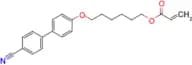 6-(4-CYANO-BIPHENYL-4′-YLOXY)HEXYL ACRYLATE