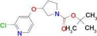 TERT-BUTYL 3-(2-CHLOROPYRIDIN-4-YLOXY)PYRROLIDINE-1-CARBOXYLATE