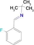 (E)-N-(2-FLUOROBENZYLIDENE)-2-METHYLPROPAN-2-AMINE