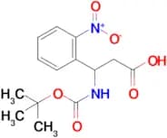 3-(TERT-BUTOXYCARBONYLAMINO)-3-(2-NITROPHENYL)PROPANOIC ACID