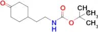 TERT-BUTYL 2-(4-OXOCYCLOHEXYL) ETHYLCARBAMATE