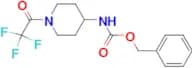 BENZYL 1-(2,2,2-TRIFLUOROACETYL)PIPERIDIN-4-YLCARBAMATE