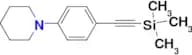 1-(4-((TRIMETHYLSILYL)ETHYNYL)PHENYL)PIPERIDINE