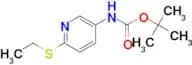 (6-ETHYLSULFANYL-PYRIDIN-3-YL)-CARBAMIC ACID TERT-BUTYL ESTER