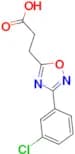 3-[3-(3-CHLORO-PHENYL)-[1,2,4]OXADIAZOL-5-YL]-PROPIONIC ACID