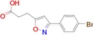 3-(3-(4-BROMOPHENYL)ISOXAZOL-5-YL)PROPANOIC ACID