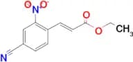 (E)-ETHYL 3-(4-CYANO-2-NITROPHENYL)ACRYLATE