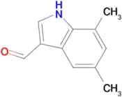 5,7-DIMETHYL-1H-INDOLE-3-CARBALDEHYDE