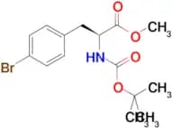(S)-METHYL 3-(4-BROMOPHENYL)-2-((TERT-BUTOXYCARBONYL)AMINO)PROPANOATE