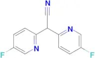 2,2-BIS(5-FLUOROPYRIDIN-2-YL)ACETONITRILE