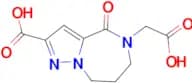 5-(CARBOXYMETHYL)-4-OXO-5,6,7,8-TETRAHYDRO-4H-PYRAZOLO[1,5-A][1,4]DIAZEPINE-2-CARBOXYLIC ACID