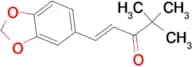 1-(3,4-METHYLENEDIOXYPHENYL)-4,4-DIMETHYL-PENT-1-EN-3-ONE