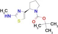 (R)-TERT-BUTYL 2-(2-(METHYLAMINO)THIAZOL-4-YL)PYRROLIDINE-1-CARBOXYLATE