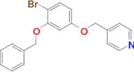 4-((3-(BENZYLOXY)-4-BROMOPHENOXY)METHYL)PYRIDINE