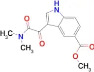 METHYL 3-(2-(DIMETHYLAMINO)-2-OXOACETYL)-1H-INDOLE-5-CARBOXYLATE