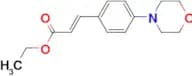 (E)-ETHYL 3-(4-MORPHOLINOPHENYL)ACRYLATE