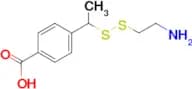 4-(1-((2-AMINOETHYL)DISULFANYL)ETHYL)BENZOIC ACID