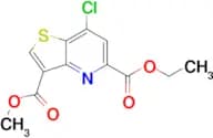 5-ETHYL 3-METHYL 7-CHLOROTHIENO[3,2-B]PYRIDINE-3,5-DICARBOXYLATE