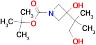 TERT-BUTYL 3-HYDROXY-3-(1-HYDROXY-2-METHYLPROPAN-2-YL)AZETIDINE-1-CARBOXYLATE