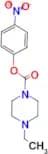 4-NITROPHENYL 4-ETHYLPIPERAZINE-1-CARBOXYLATE