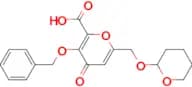 3-(BENZYLOXY)-4-OXO-6-(((TETRAHYDRO-2H-PYRAN-2-YL)OXY)METHYL)-4H-PYRAN-2-CARBOXYLIC ACID