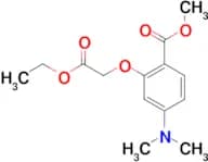 METHYL 4-(DIMETHYLAMINO)-2-(2-ETHOXY-2-OXOETHOXY)BENZOATE