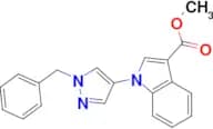 METHYL 1-(1-BENZYL-1H-PYRAZOL-4-YL)-1H-INDOLE-3-CARBOXYLATE