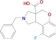 2-BENZYL-9-FLUORO-1,2,3,3A,4,9B-HEXAHYDROCHROMENO[3,4-C]PYRROLE-3A-CARBOXYLIC ACID