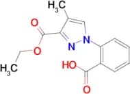 2-(3-(ETHOXYCARBONYL)-4-METHYL-1H-PYRAZOL-1-YL)BENZOIC ACID