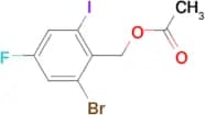 2-BROMO-4-FLUORO-6-IODOBENZYL ACETATE