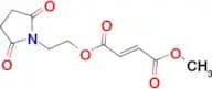 2-(2,5-DIOXOPYRROLIDIN-1-YL)ETHYL METHYL FUMARATE