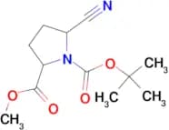1-TERT-BUTYL 2-METHYL 5-CYANOPYRROLIDINE-1,2-DICARBOXYLATE