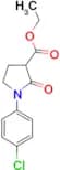 ETHYL 1-(4-CHLOROPHENYL)-2-OXOPYRROLIDINE-3-CARBOXYLATE