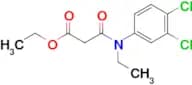 ETHYL 3-((3,4-DICHLOROPHENYL)(ETHYL)AMINO)-3-OXOPROPANOATE