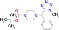 TERT-BUTYL 4-((1-METHYL-1H-TETRAZOL-5-YL)(PHENYL)METHYL)PIPERAZINE-1-CARBOXYLATE