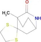 4-METHYL-2-AZASPIRO[BICYCLO[2.2.2]OCTANE-5,2′-[1,3]DITHIOLAN]-3-ONE