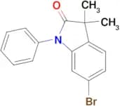6-BROMO-3,3-DIMETHYL-1-PHENYLINDOLIN-2-ONE