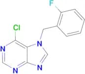 6-CHLORO-7-(2-FLUOROBENZYL)-7H-PURINE