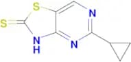 5-CYCLOPROPYLTHIAZOLO[4,5-D]PYRIMIDINE-2-THIOL