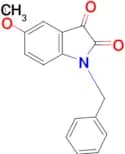 1-BENZYL-5-METHOXY-2,3-DIHYDRO-1H-INDOLE-2,3-DIONE