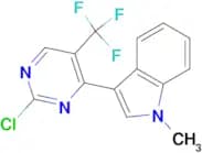 3-(2-CHLORO-5-(TRIFLUOROMETHYL)PYRIMIDIN-4-YL)-1-METHYL-1H-INDOLE
